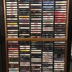 200 Cassette Tape Lot Rock Soul Folk Classical Country Band (Not
Pictured) Music